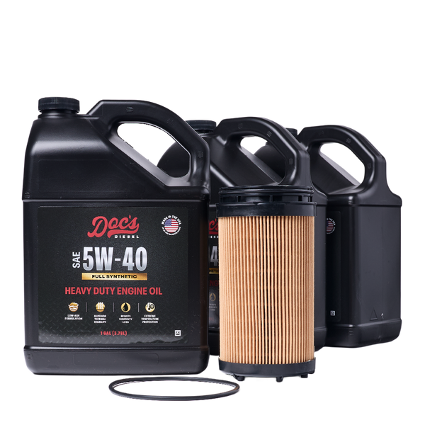 Doc's Diesel RAM 6.7L Cummins 5W-40 Full Synthetic Oil Change Kit 2025-2026 (Gallons 3)