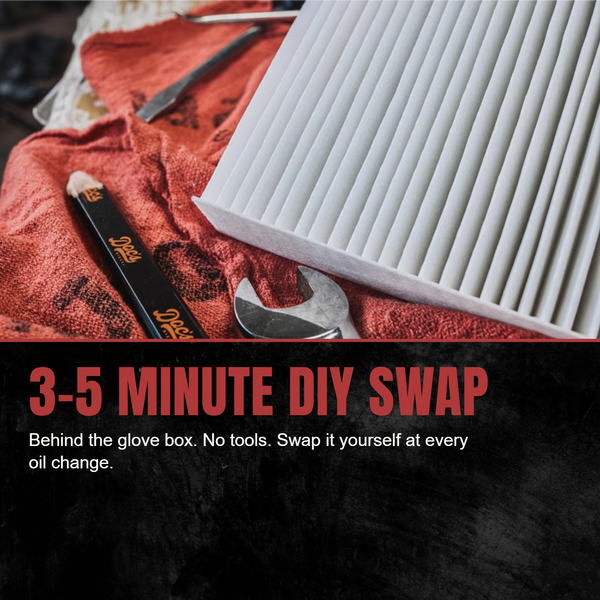 Doc's Diesel Nissan Titan XD 5.0L Cummins Cabin Air Filter 2016-2019