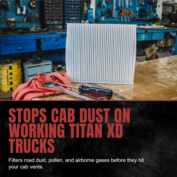 Doc's Diesel Nissan Titan XD 5.0L Cummins Cabin Air Filter 2016-2019