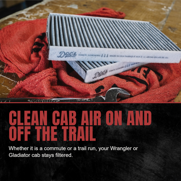 Doc's Diesel Jeep 3.0L EcoDiesel Wrangler/Gladiator Cabin Air Filter 2020-2023