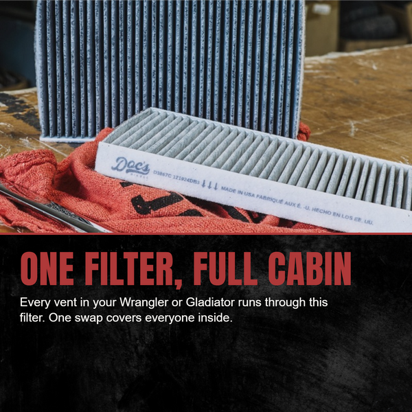 Doc's Diesel Jeep 3.0L EcoDiesel Wrangler/Gladiator Cabin Air Filter 2020-2023