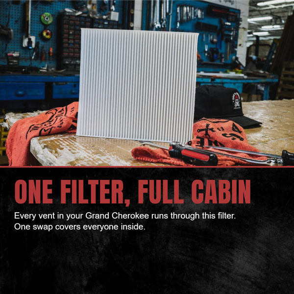 Doc's Diesel Jeep Grand Cherokee 3.0L EcoDiesel Cabin Air Filter 2014-2020