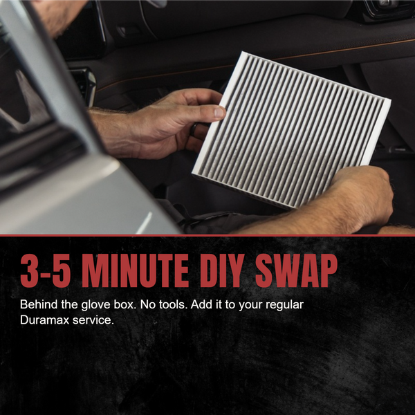 Doc's Diesel Chevrolet/GMC 6.6L/3.0L Duramax Cabin Air Filter 2017-2026