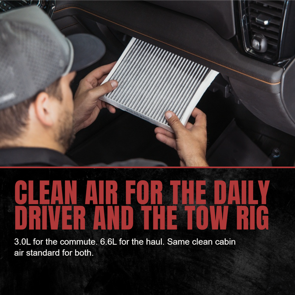 Doc's Diesel Chevrolet/GMC 6.6L/3.0L Duramax Cabin Air Filter 2017-2026