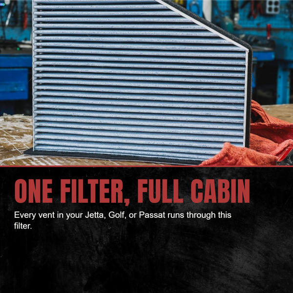 Doc's Diesel VW 1.9L/2.0L Jetta/Golf/Passat Cabin Air Filter 2005-2015