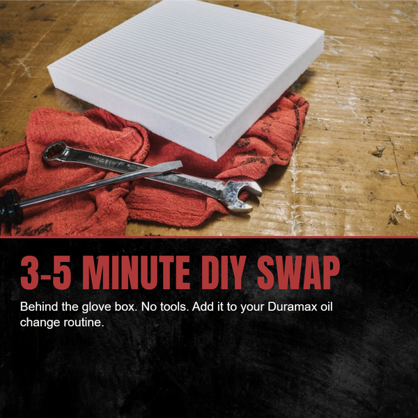 Doc's Diesel Dodge RAM 6.7L/3.0L Cummins Cabin Air Filter 2010-2026