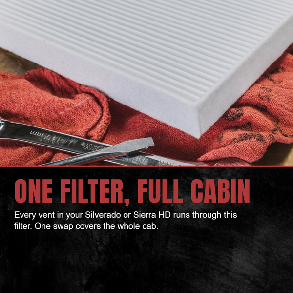 Doc's Diesel Chevrolet/GMC 6.6L Duramax Cabin Air Filter 2014-2025
