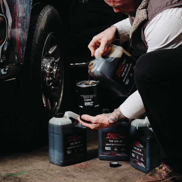 Doc's Diesel Ford 7.3L Powerstroke 10W-30 Full Synthetic Oil Change Kit 1994-2003 Lifestyle brand_Hot Shot's