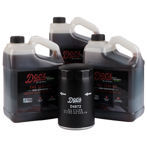 Doc's Ford 7.3L Powerstroke 15W-40 SEMI Synthetic Oil Change Kit 1994-2003 3-Pack