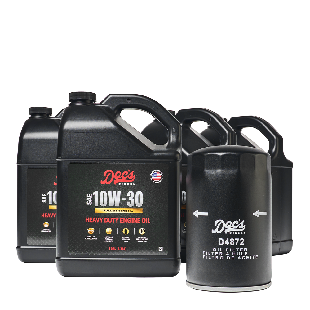 Doc's Diesel Ford 7.3L Powerstroke 10W-30 Full Synthetic Oil Change Kit 1994-2003 brand_Doc's Diesel Gallons 4