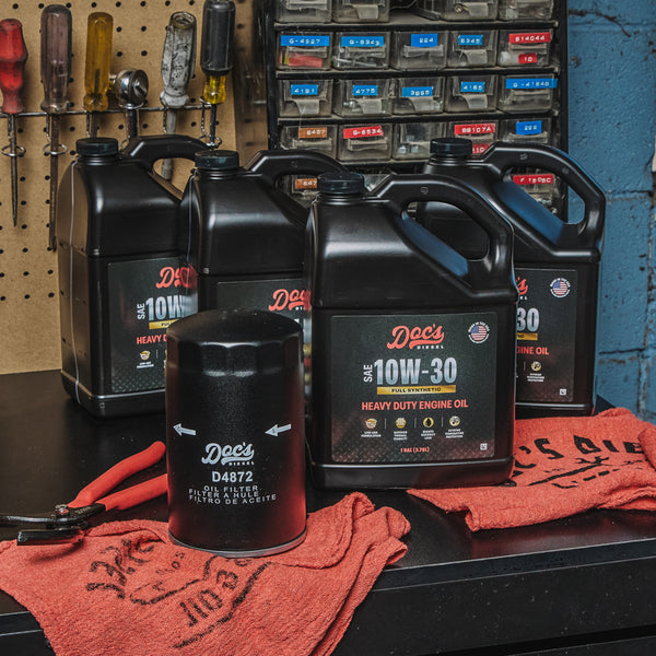 Doc's Diesel Ford 7.3L Powerstroke 10W-30 Full Synthetic Oil Change Kit 1994-2003 brand_Doc's Diesel Gallons 4