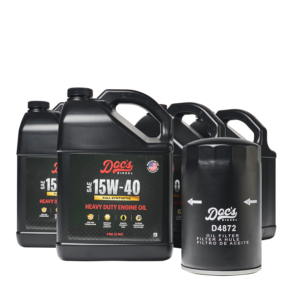 Doc's Diesel Ford 7.3L Powerstroke 15W-40 Full Synthetic Oil Change Kit 1994-2003 brand_Doc's Diesel Gallons 4
