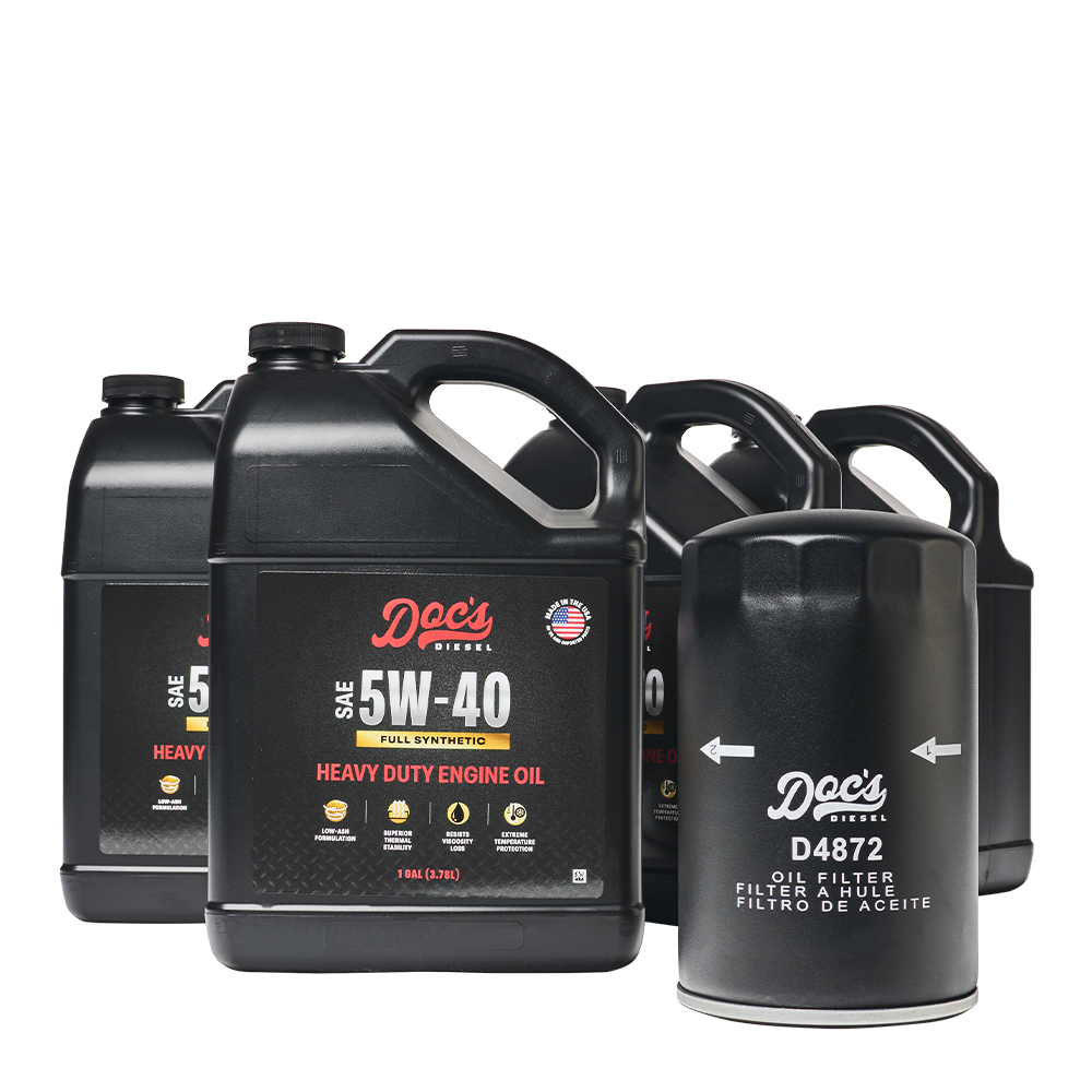 Doc's Diesel Ford 7.3L Powerstroke 5W-40 Full Synthetic Oil Change Kit 1994-2003 brand_Doc's Diesel Gallons 4