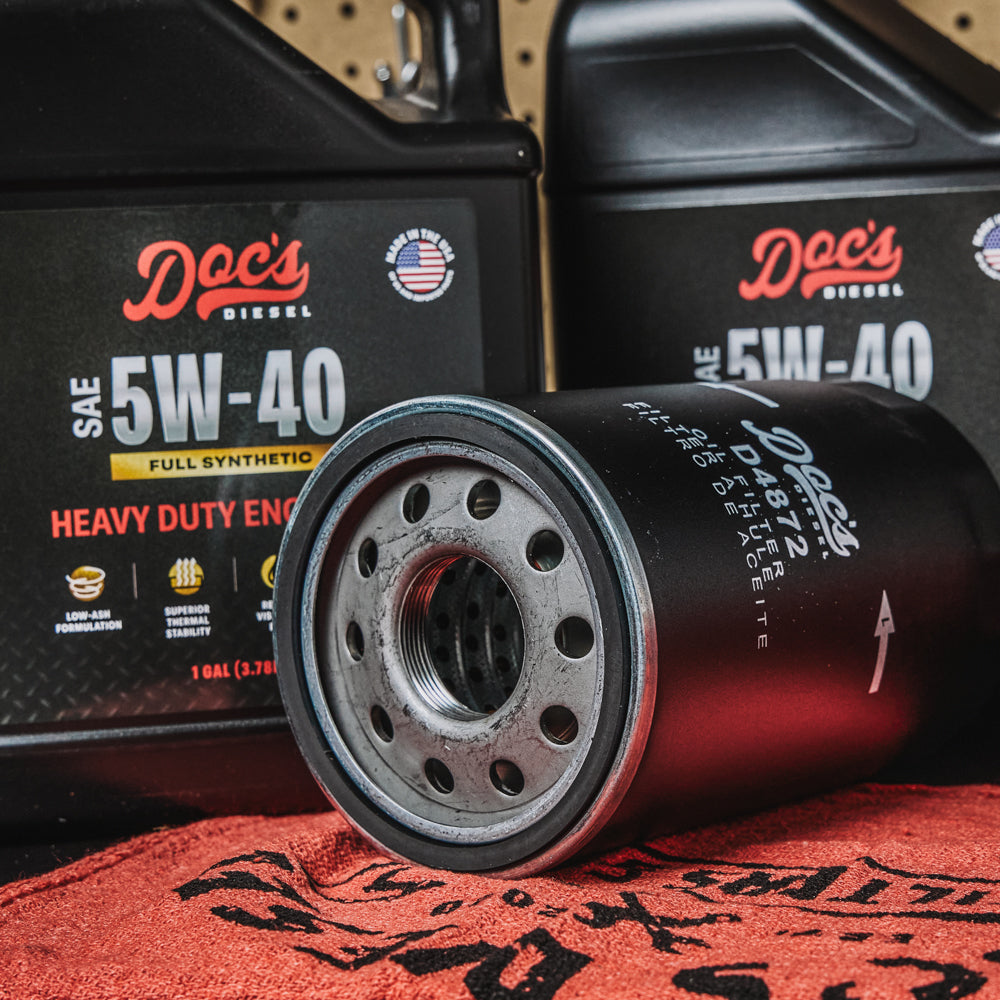 Doc's Diesel Ford 7.3L Powerstroke 5W-40 Full Synthetic Oil Change Kit 1994-2003 brand_Doc's Diesel