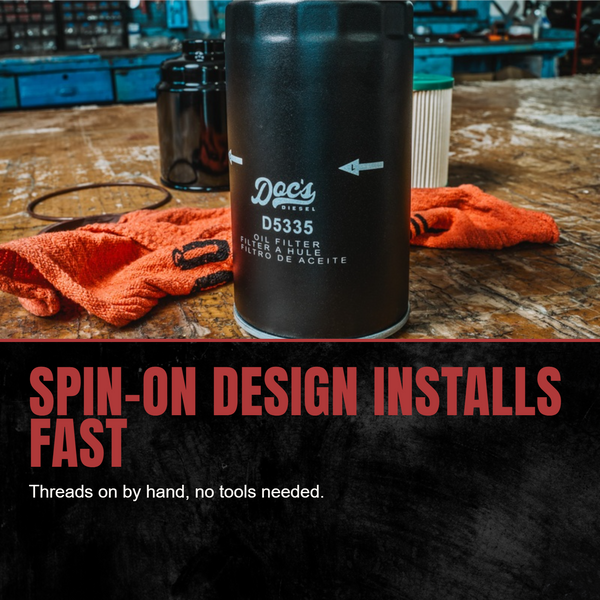 Doc's Diesel Dodge RAM 6.7L/5.9L Cummins Oil Filter 1989-2024