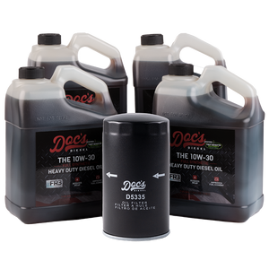 Doc's Dodge RAM 6.7L Cummins 10W-30 Full Synthetic Oil Change Kit 1989-2024 4-Pack