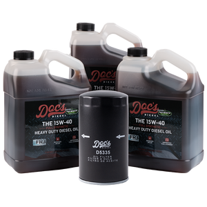 Doc's Dodge RAM 6.7L Cummins 15W-40 Full Synthetic Oil Change Kit 1989-2024 3-Pack