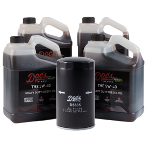 Doc's Dodge RAM 6.7L Cummins 15W-40 Full Synthetic Oil Change Kit 1989-2024 4-Pack