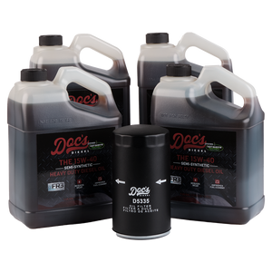 Doc's Dodge RAM 6.7L Cummins 15W-40 SEMI Synthetic Oil Change Kit 1989-2024 4-Pack