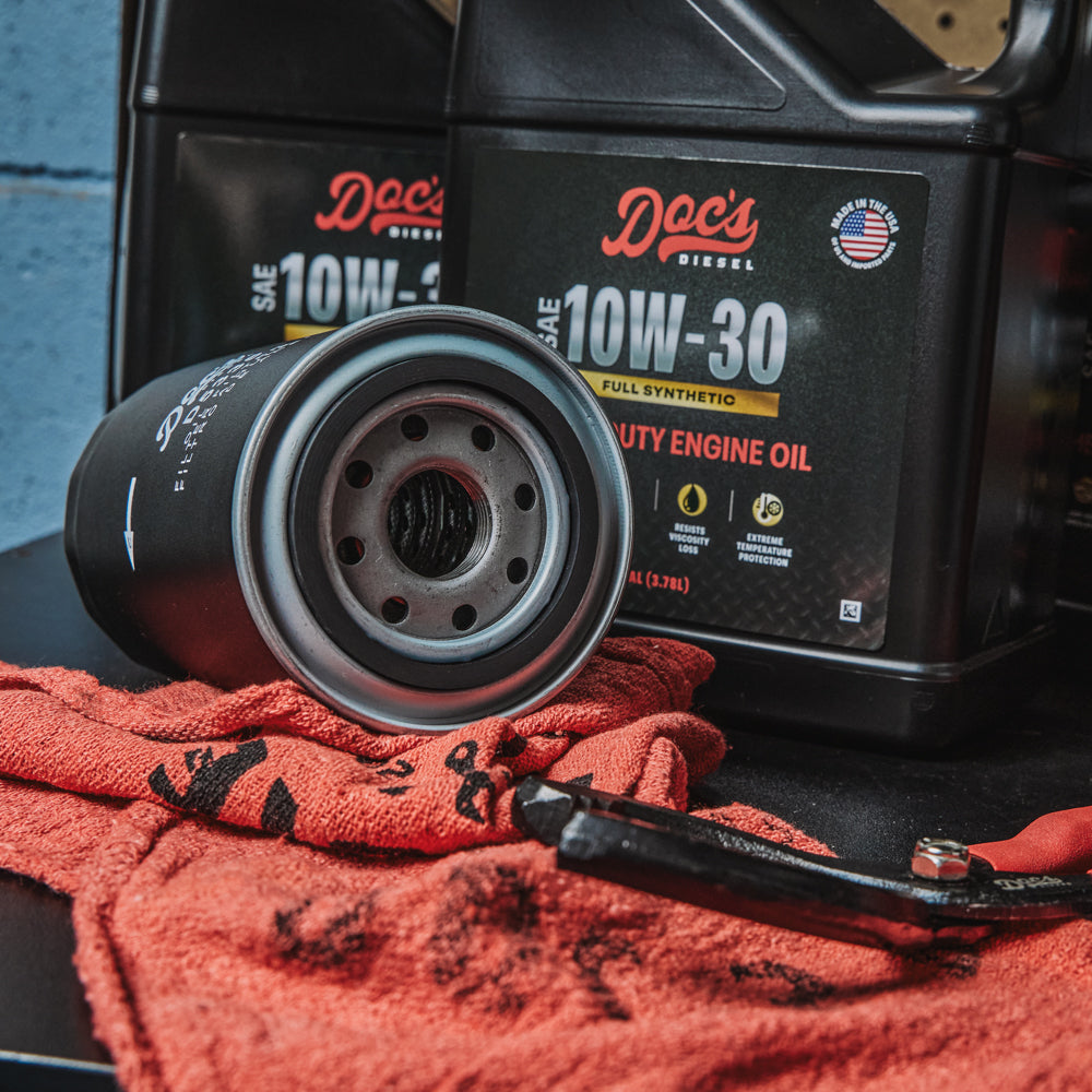 Doc's Diesel Dodge RAM 6.7L/5.9L Cummins 10W-30 Full Synthetic Oil Change Kit 1989-2024 brand_Doc's Diesel