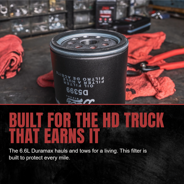 Doc's Diesel Chevrolet/GMC 6.6L Duramax Oil Filter 2001-2019 (12-pack)