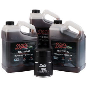 Doc's Diesel Chevrolet/GMC 6.6L Duramax 15W-40 Full Synthetic Oil Change Kit 2001-2019