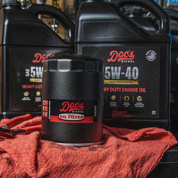 Doc's Diesel Chevrolet/GMC 6.6L Duramax 5W-40 Full Synthetic Oil Change Kit 2001-2019 brand_Doc's Diesel