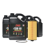 Doc's Diesel Ford 6.0L/6.4L Powerstroke 15W-40 Full Synthetic Oil Change Kit 2003-2010
