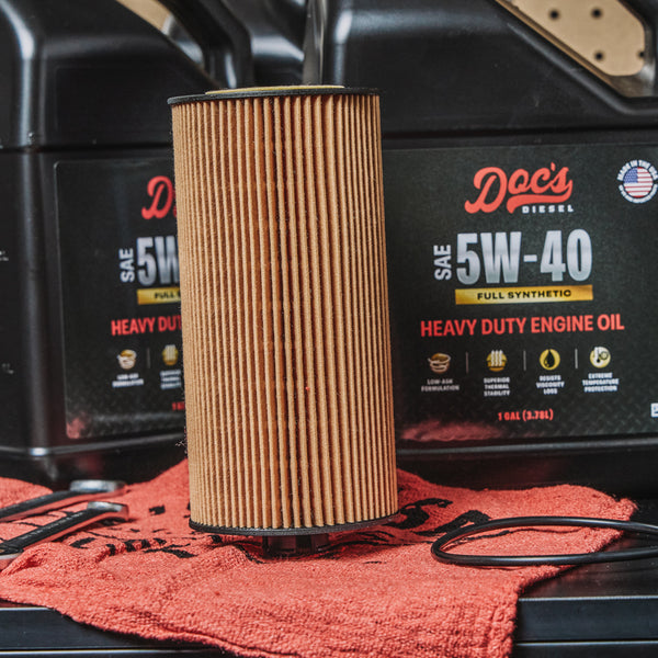 Doc's Diesel Ford 6.0L/6.4L Powerstroke 5W-40 Full Synthetic Oil Change Kit 2003-2010 brand_Doc's Diesel