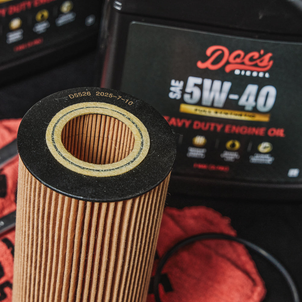 Doc's Diesel Ford 6.0L/6.4L Powerstroke 5W-40 Full Synthetic Oil Change Kit 2003-2010 brand_Doc's Diesel