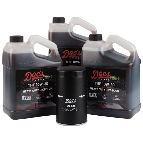 Doc's Diesel Ford 6.7L Powerstroke 10W-30 Full Synthetic Oil Change Kit 2011-2024 brand_Hot Shot's Gallons 3