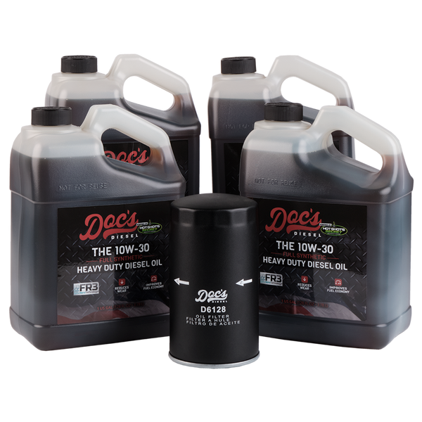 Doc's Diesel Ford 6.7L Powerstroke 10W-30 Full Synthetic Oil Change Kit 2011-2024 brand_Hot Shot's Gallons 4