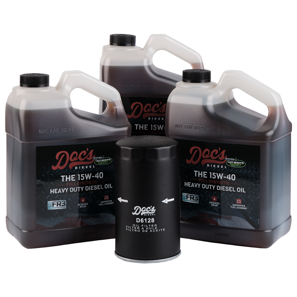 Doc's Diesel Ford 6.7L Powerstroke 15W-40 Full Synthetic Oil Change Kit 2011-2024