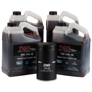 Doc's Ford 6.7L Powerstroke 15W-40 Full Synthetic Oil Change Kit 2011-2024 4-Pack