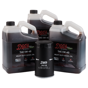 Doc's Ford 6.7L Powerstroke 5W-40 Full Synthetic Oil Change Kit 2011-2024 3-Pack