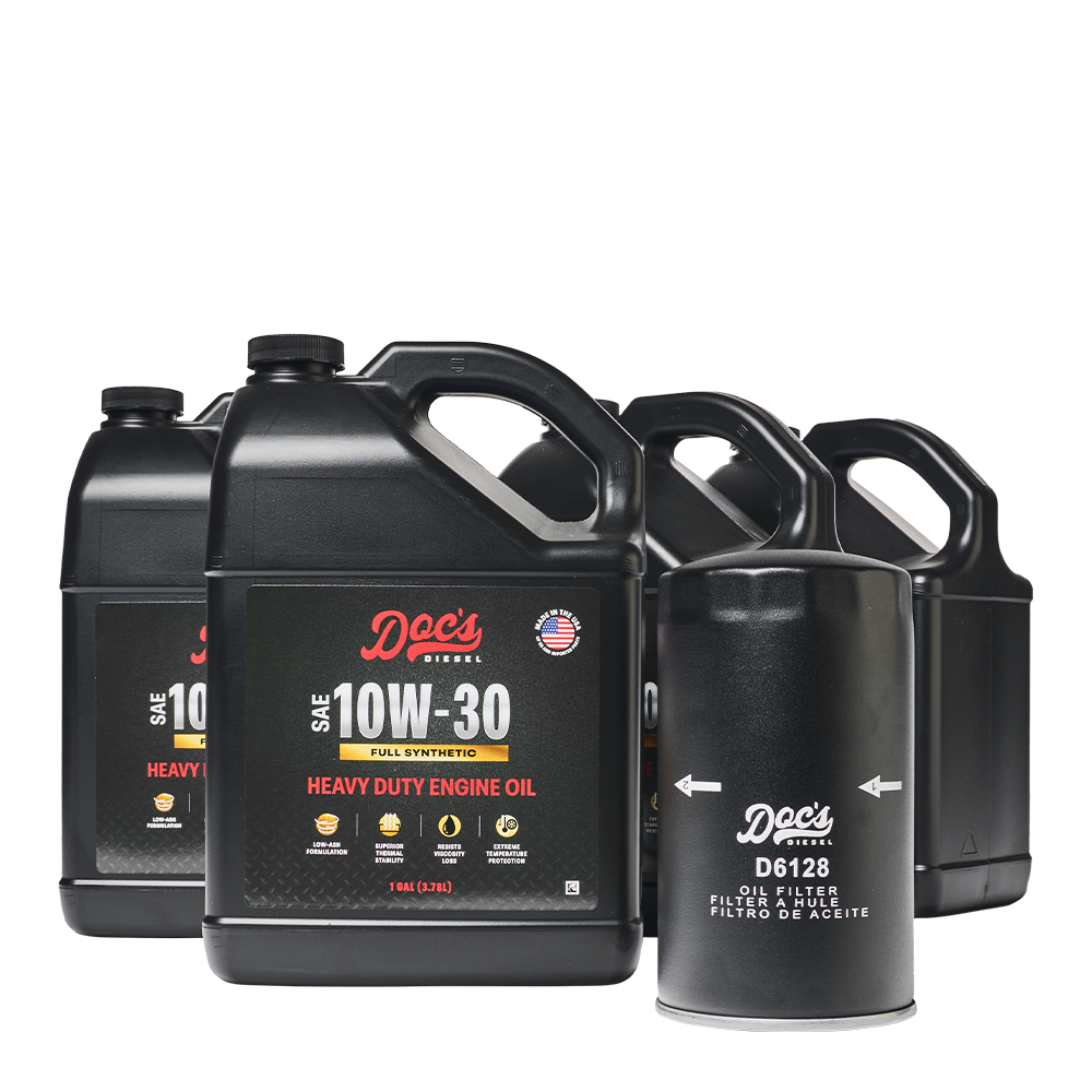 Doc's Diesel Ford 6.7L Powerstroke 10W-30 Full Synthetic Oil Change Kit 2011-2025 brand_Doc's Diesel Gallons 4