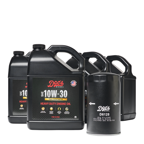 Doc's Diesel Ford 6.7L Powerstroke 10W-30 Full Synthetic Oil Change Kit 2011-2025 brand_Doc's Diesel Gallons 4
