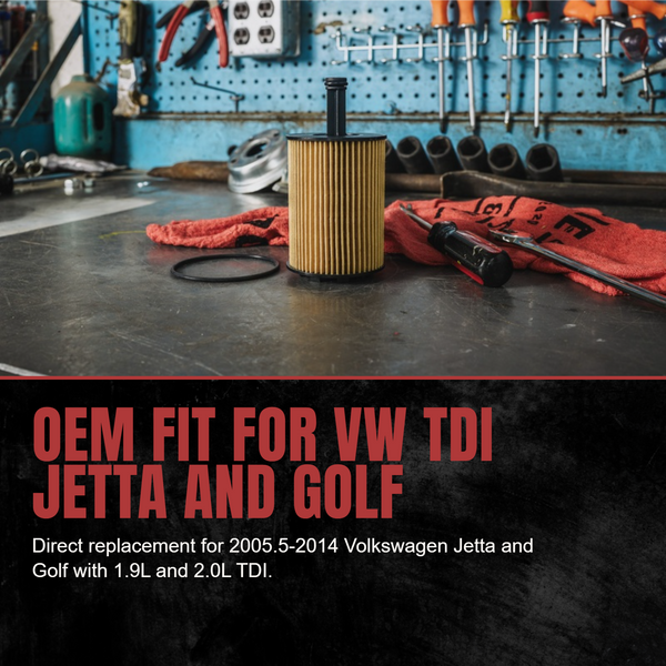 Doc's Diesel VW 1.9L/2.0L Jetta/Golf Oil Filter 2005.5-2014 (12-Pack)