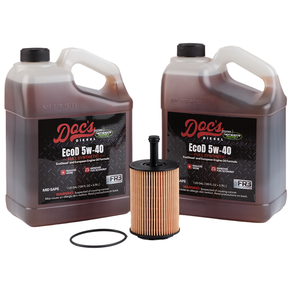Doc's Diesel VW 1.9L/2.0L Jetta/Golf EcoDiesel 5W-40 Full Synthetic Oil Change Kit 2005.5-2014 Gallons 2