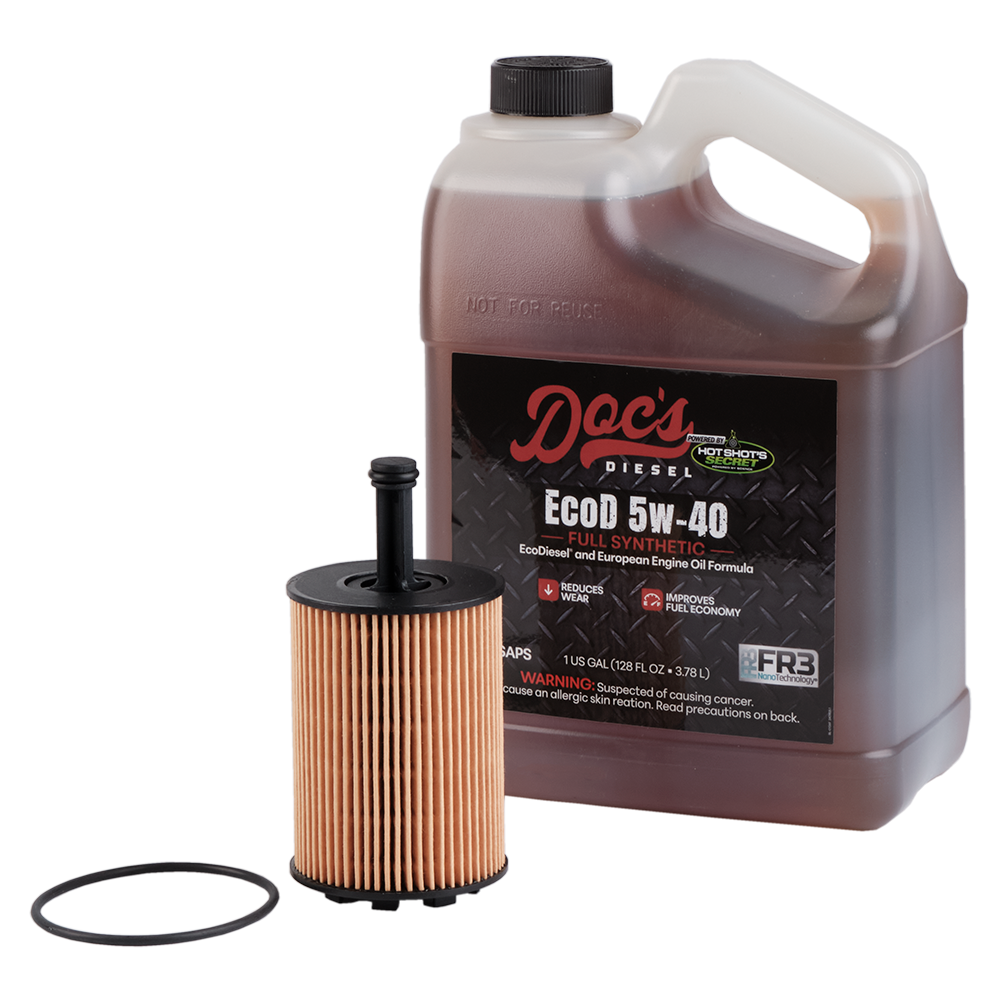 Doc's VW 1.9L/2.0L Jetta/Golf EcoDiesel 5W-40 Full Synthetic Oil Change Kit 2005.5-2014