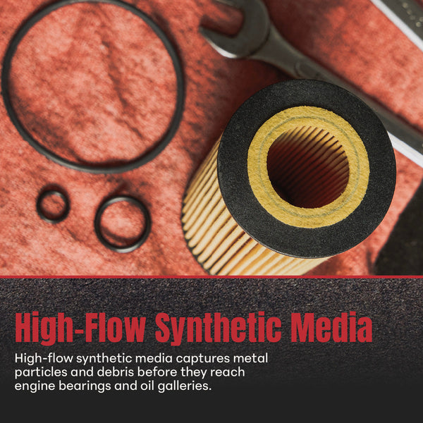 Doc's Auto Parts Oil Filter - High-Flow Synthetic Media