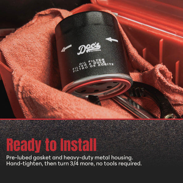 Doc's Auto Parts Oil Filter - Ready to Install