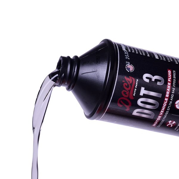 Doc’s Auto Parts DOT 3 Brake Fluid pour
