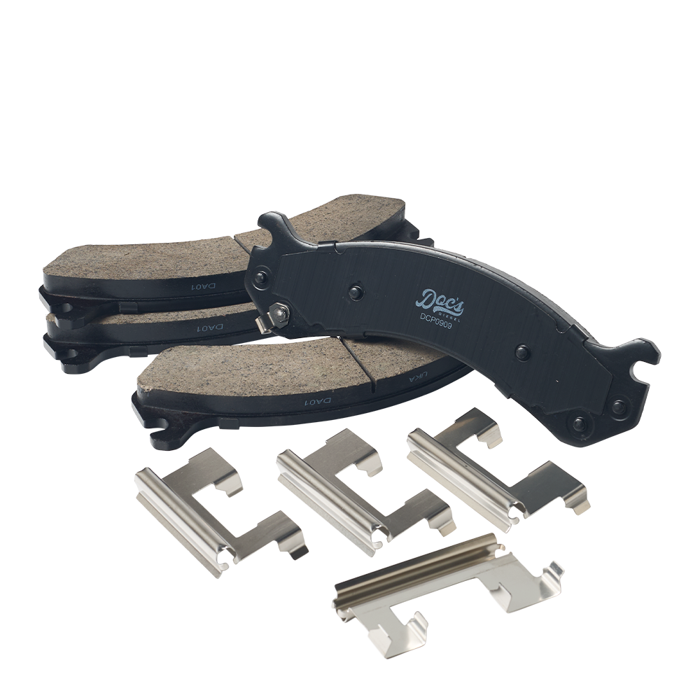 Doc's Diesel Chevrolet/GMC 6.6L Duramax 3500/3500HD DRW Ceramic Rear Brake Pads 2001-2010