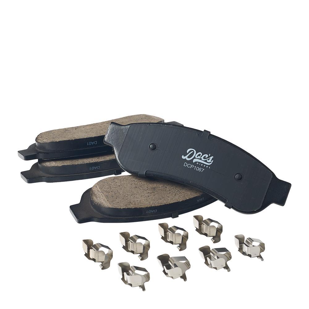 Doc's Diesel Dodge RAM 5.9L Cummins 2500/3500 Ceramic Front Brake Pads 2003-2008, 6.7L 2007.5-2008