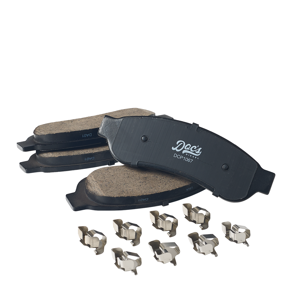 Doc's Diesel Ford 6.0L/7.3L Powerstroke DRW Ceramic Rear Brake Pads 2005-2007 F-350, 2011-2013 F-250, 2011-2012 F-350