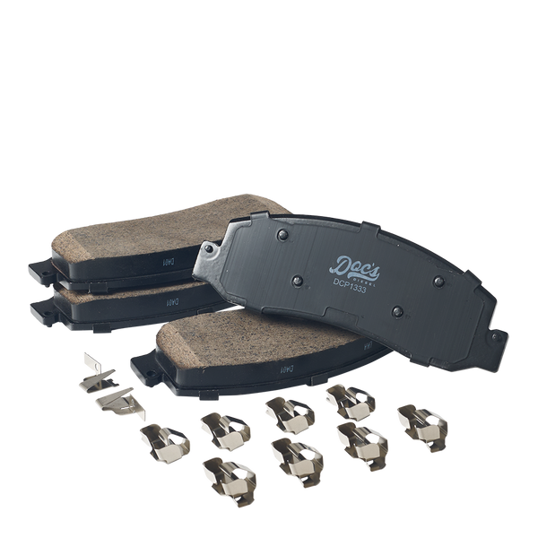 Doc's Diesel Ford 6.4L Powerstroke Ceramic Front Brake Pads 2008-2010 F-250, 2008-2012 F-350, 6.7L 2011-2012