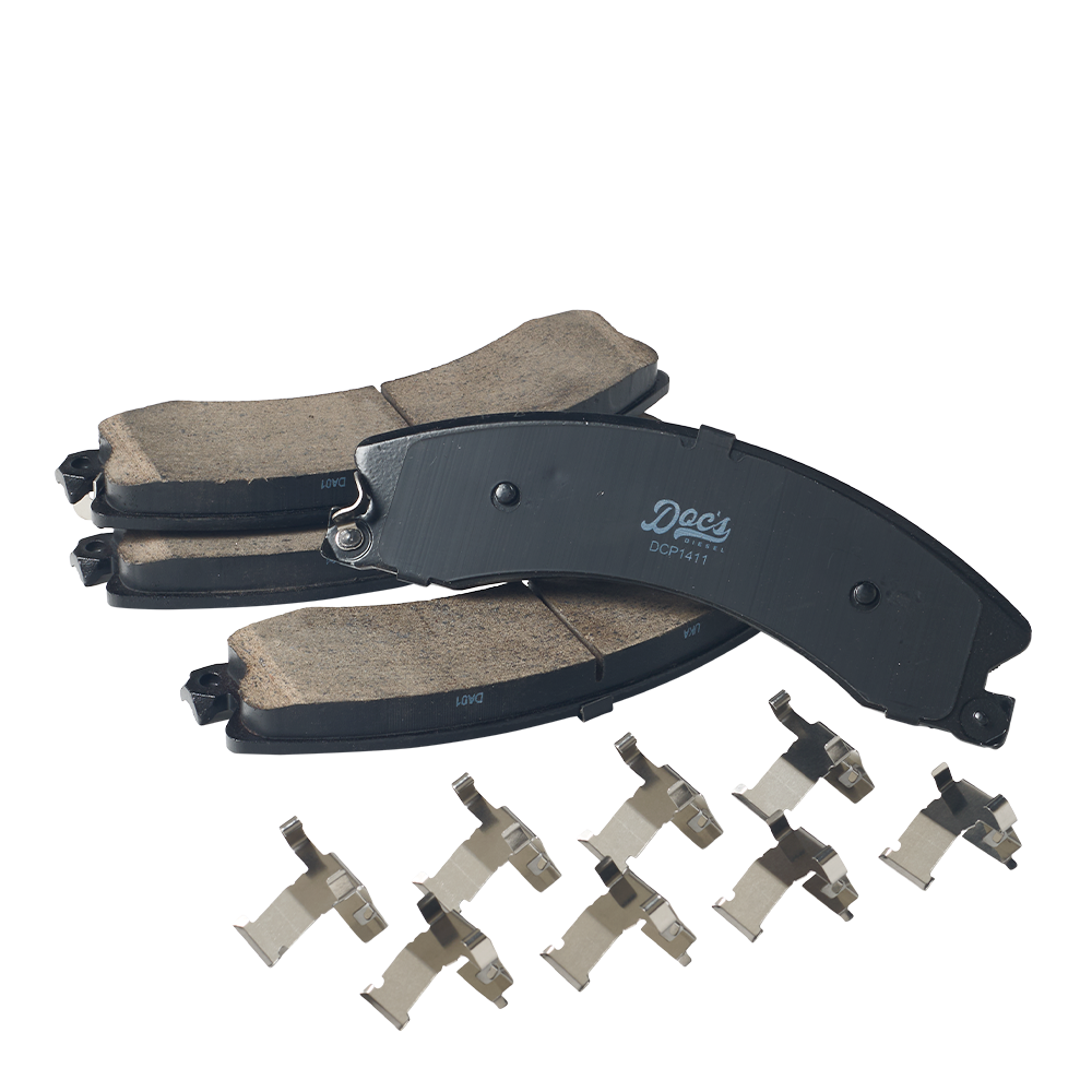 Doc's Diesel Chevrolet/GMC 6.6L Duramax Ceramic Front/Rear Brake Pads 2011-2019