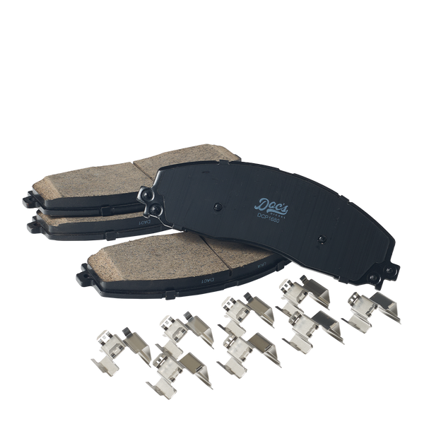 Doc's Diesel Ford 6.7L Powerstroke Ceramic Front Brake Pads 2012-2026 F250, 2013-2026 F350, 2013-2016 F450
