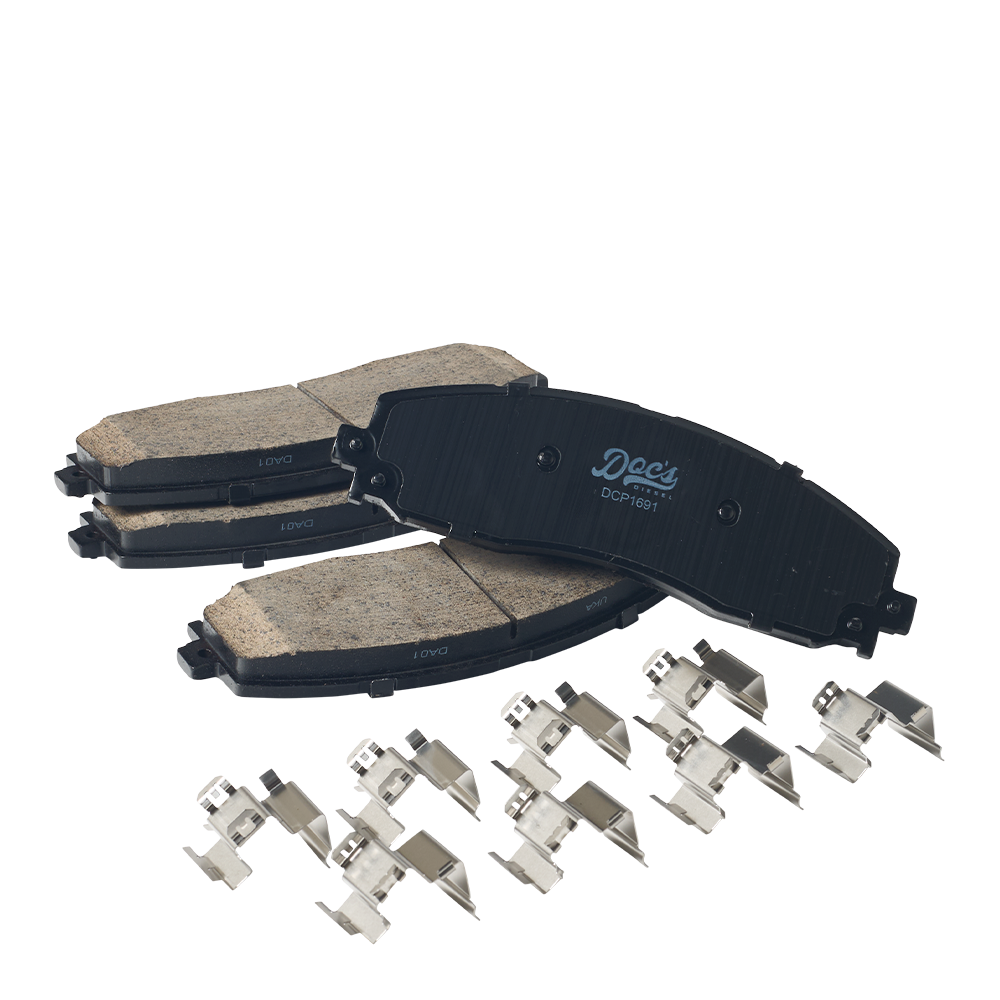 Doc's Diesel Ford 6.7L Powerstroke Ceramic Rear Brake Pads 2012-2022 F250, 2013-2022 F350, 2013-2016 F450